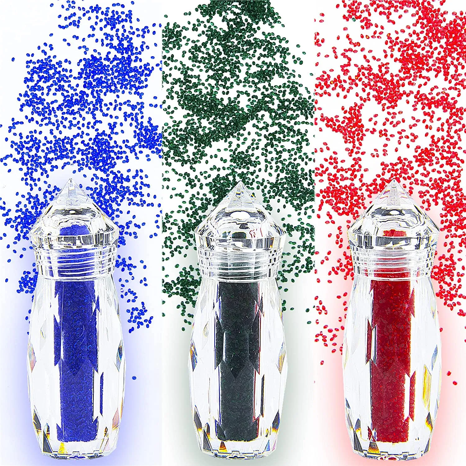 2120Pcs Red Crystal Nail Rhinestones Round Beads Flatback Glass Gems Stones Multi Shapes Sizes Rhinestones Nail Charms for Nail DIY Crafts Clothes Shoes Jewelry