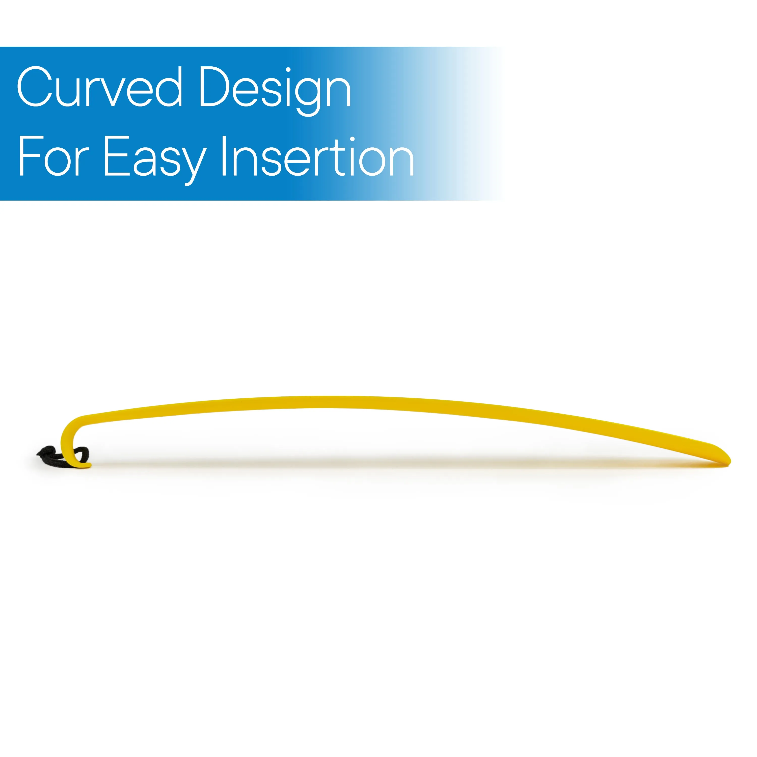 24" 2-Pack Long Handled Shoe Horn with Hang Up Strap