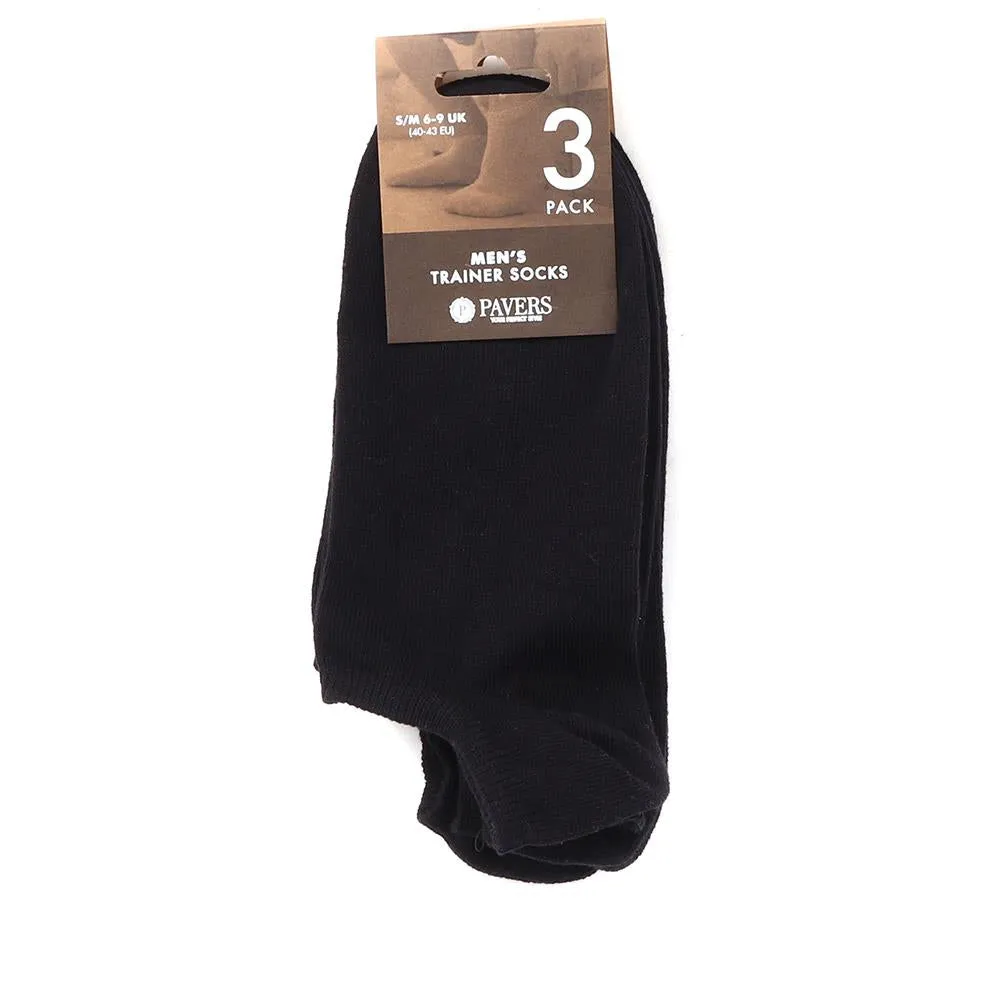 3-Pack No Show Ankle Socks - ASENA37003 / 324 031