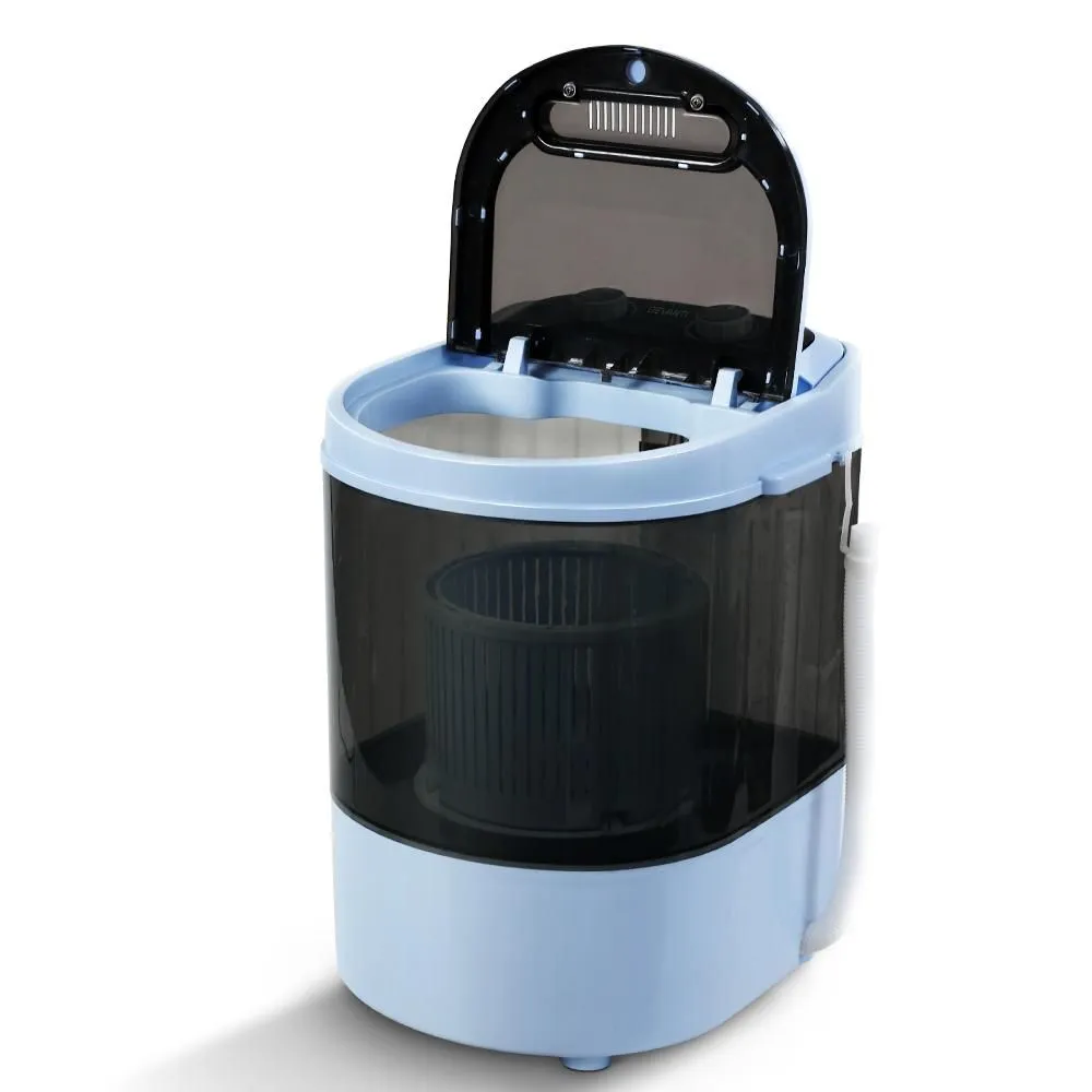 3Kg Mini Portable Washing Machine Top Load Spin