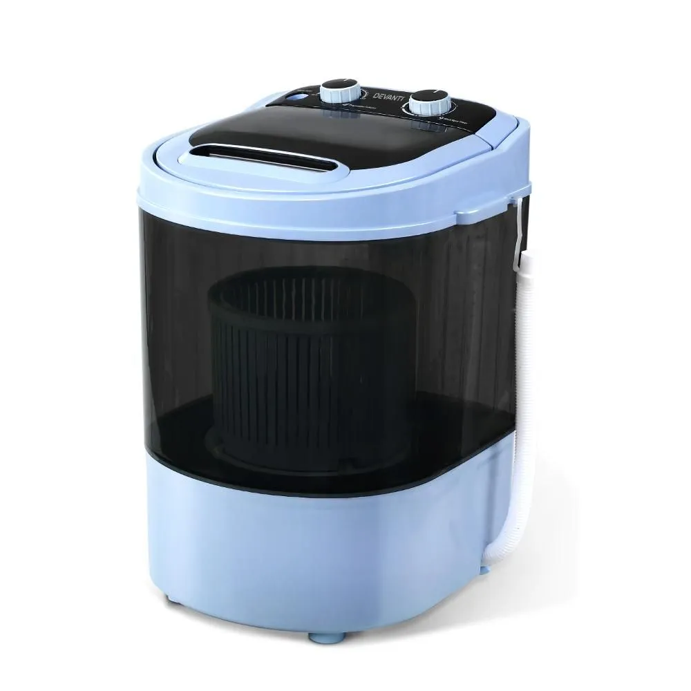 3Kg Mini Portable Washing Machine Top Load Spin