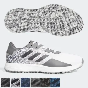 Adidas S2G Spikeless Shoes 7.5 Grey Four / Core Black / Scarle Wide