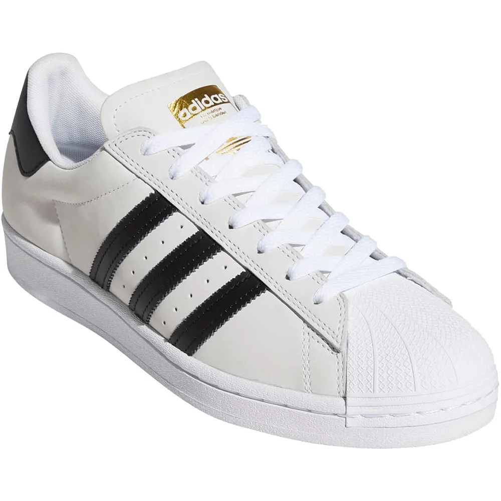 adidas Superstar ADV Shoes Cloud White/Core Black/Gold Metallic
