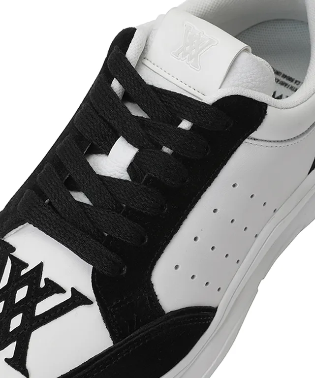ANEW Golf: Men's PUNCHING SHOES - Black/White