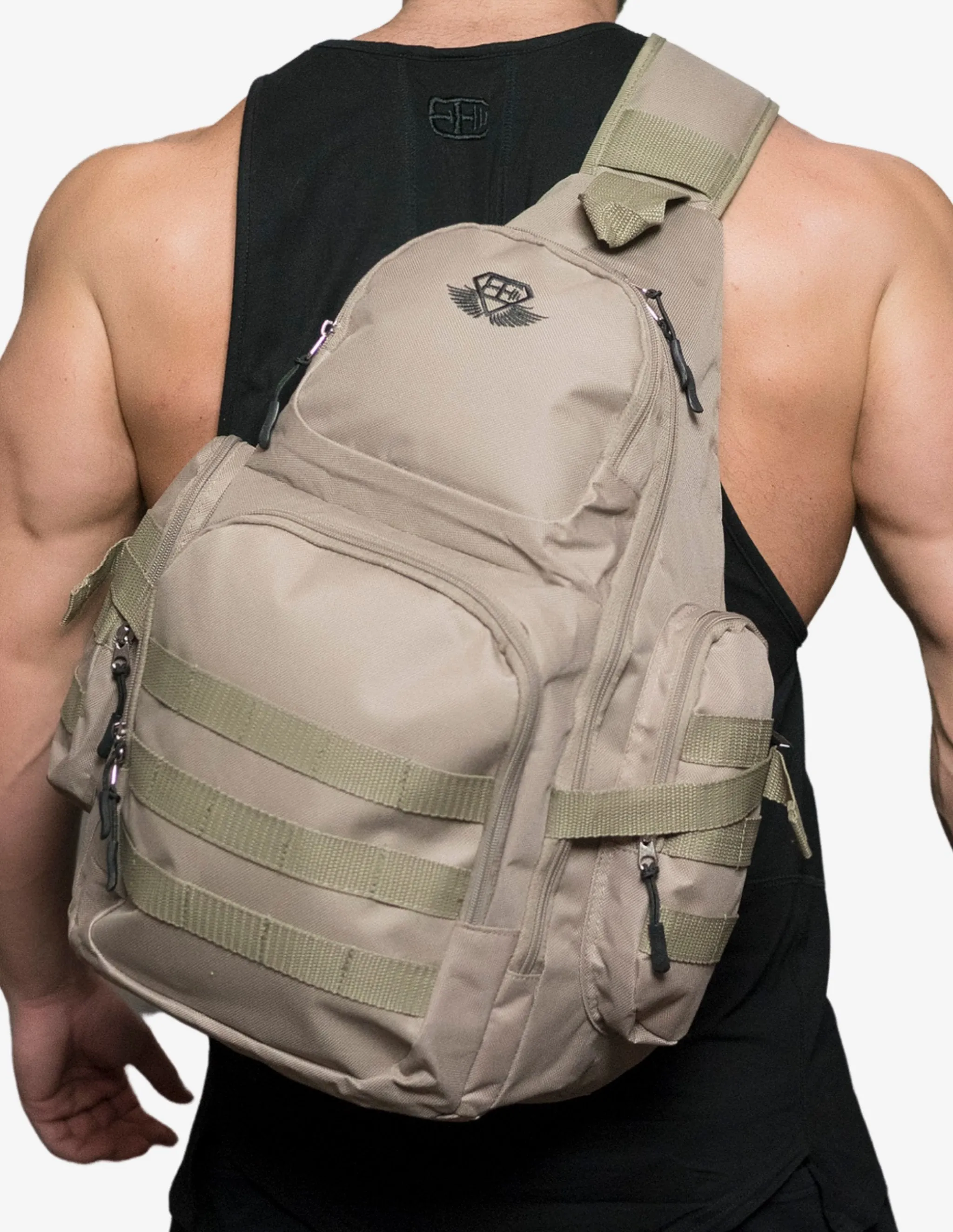 BE Tactical Sling Bag – ARMY Green