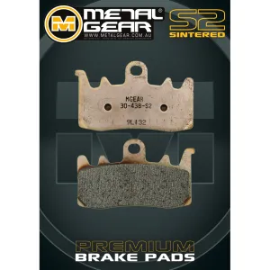 Brake Pads Rear Metal Gear