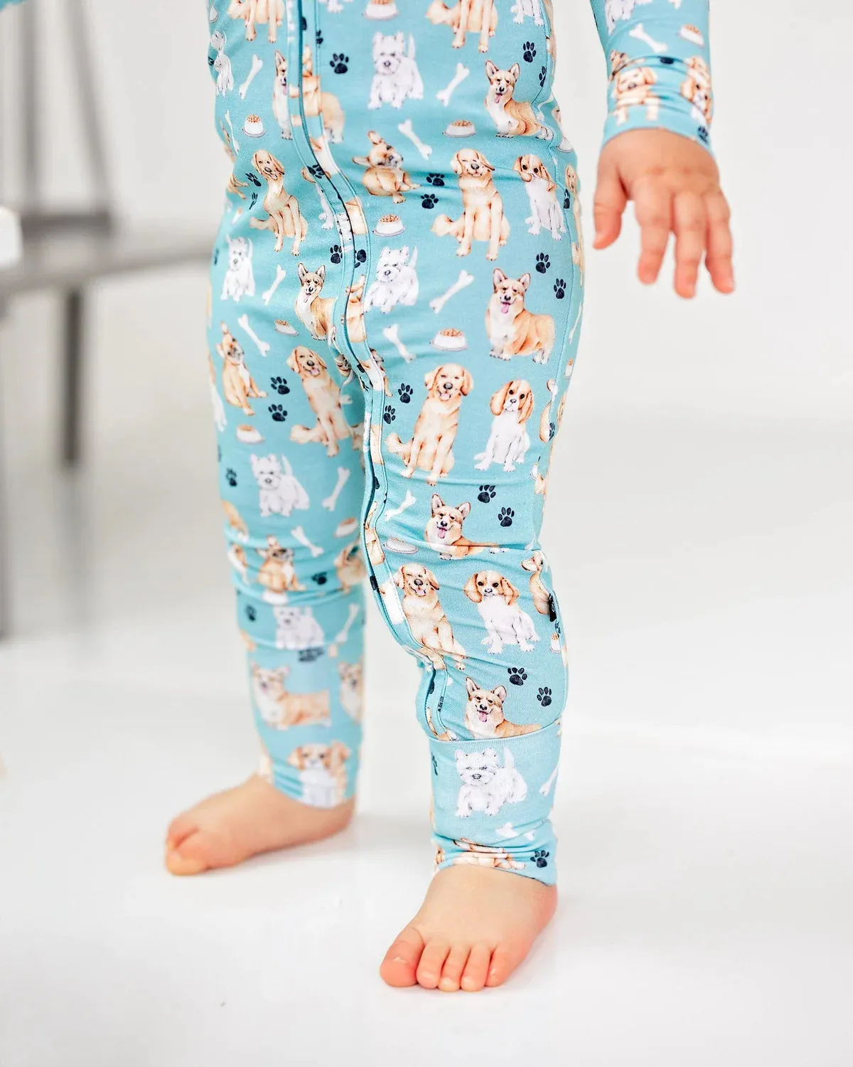 Buddy Puppy Dog Bamboo Convertible Romper