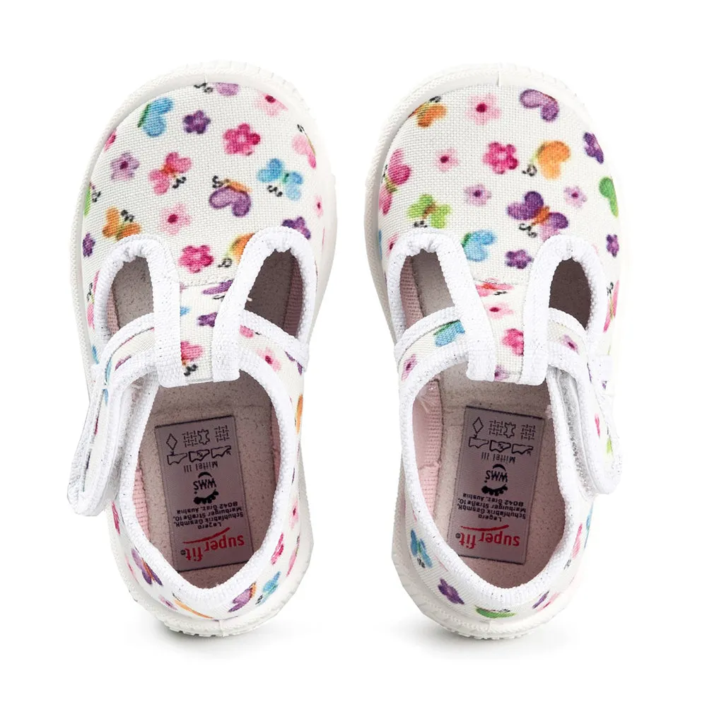 Bully White with Butterflies Superfit