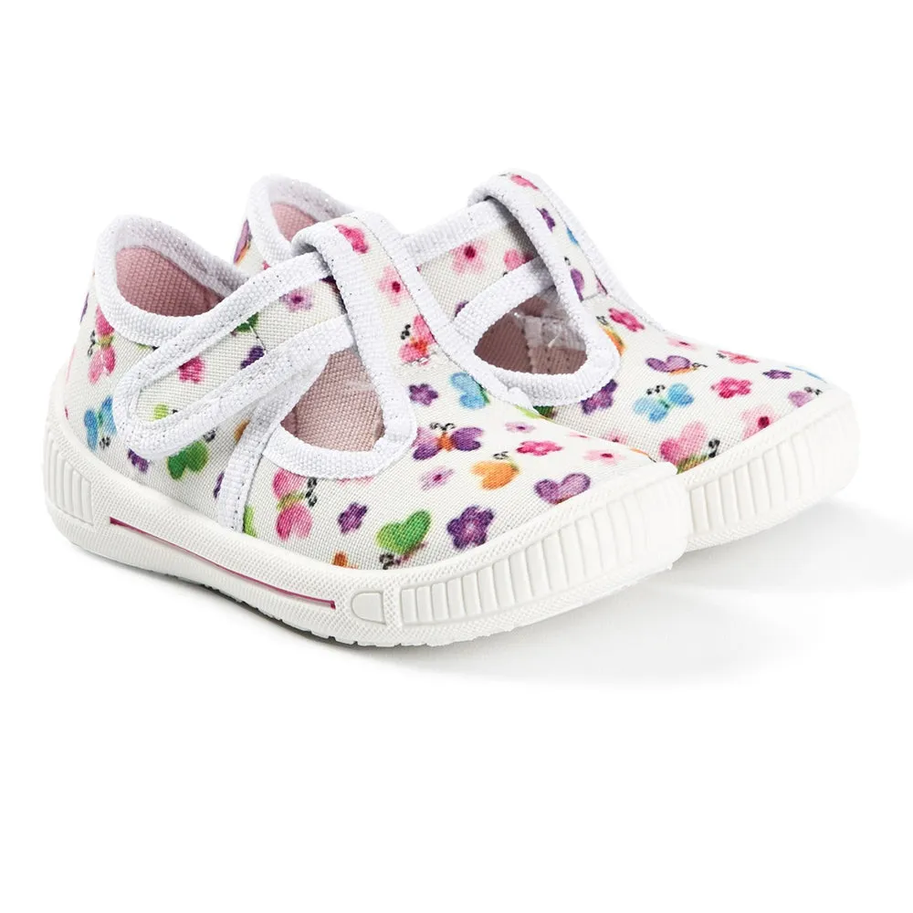 Bully White with Butterflies Superfit