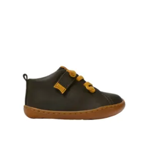 Camper Peu First Walker Leather Shoe - Green