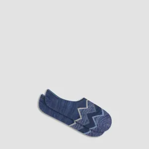 Chevron No-Show Socks