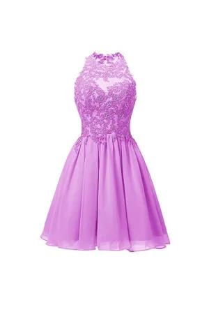 Chiffon Short Prom Dresses Homecoming Dress Cocktail Dresses PG066