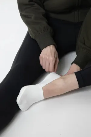 Cloud - Organic Terry No Show Socks (Organic White)