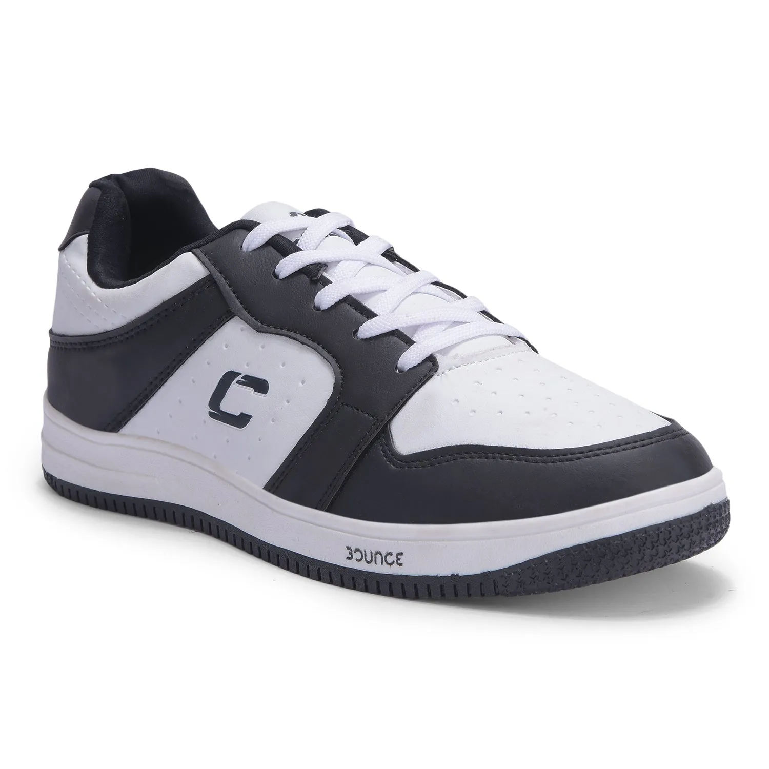 COBB BLACK WHITE CASUAL SHOES