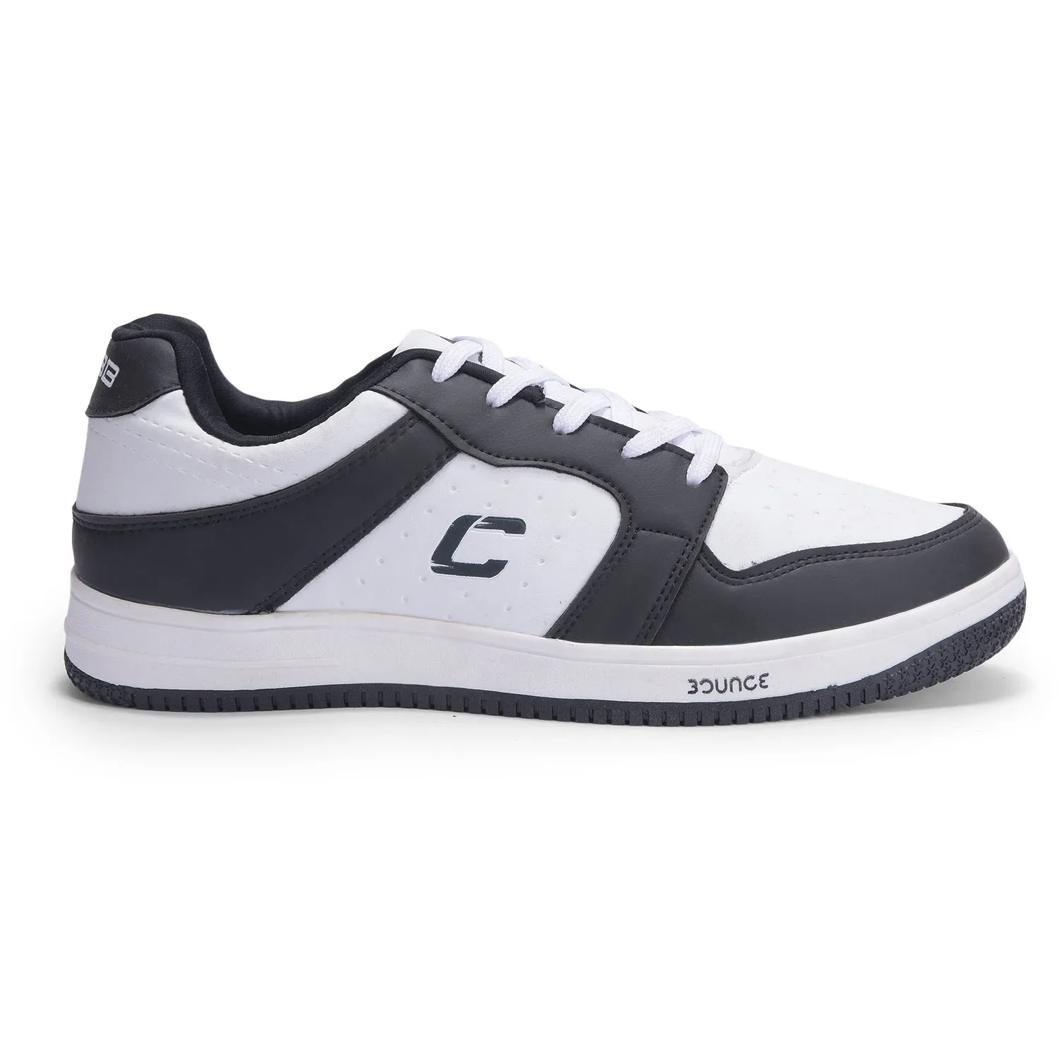 COBB BLACK WHITE CASUAL SHOES