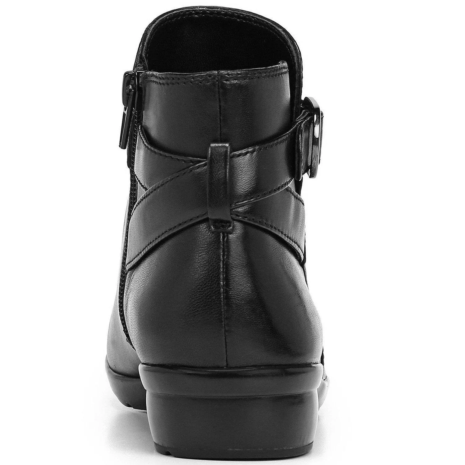 Colette Solid Ankle Booties