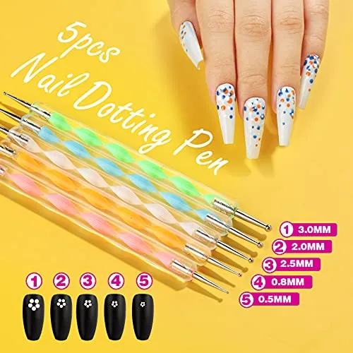 Complete Nail Design Tools Kit