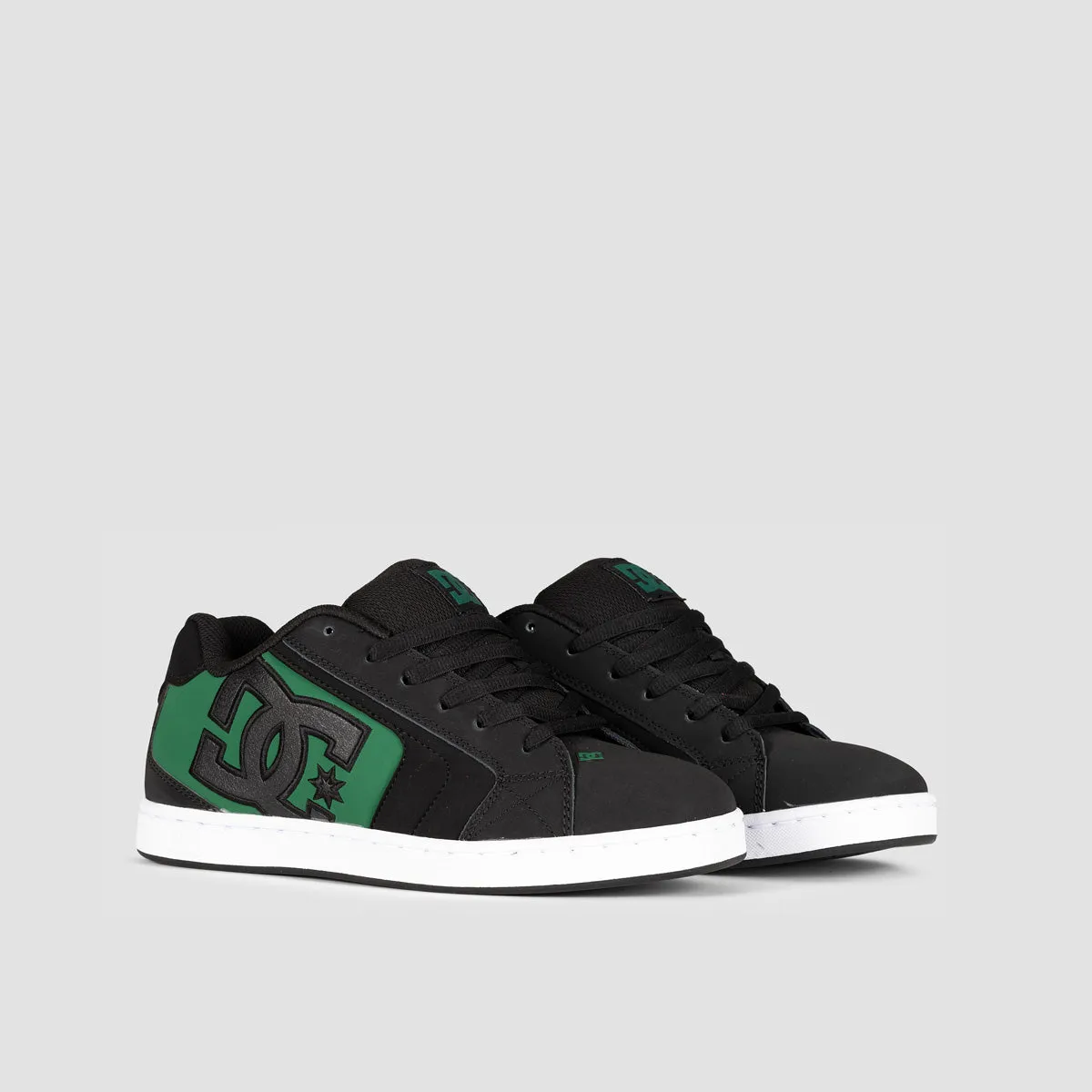DC Net Shoes - Black/Black/Green