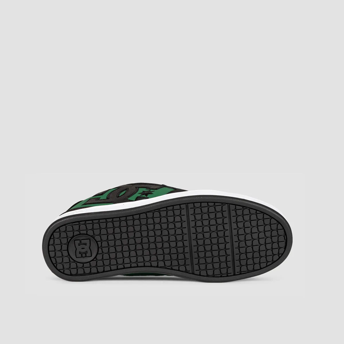DC Net Shoes - Black/Black/Green