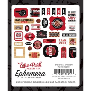 Echo Park Ephemera   [Collection] - Basketball