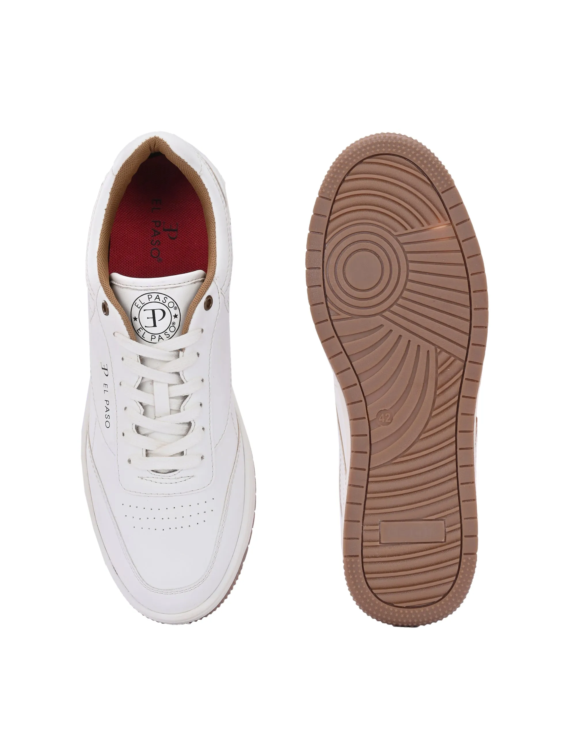 El PASO Men Round Toe Comfort Insole Lightweight Sneakers - EP5603