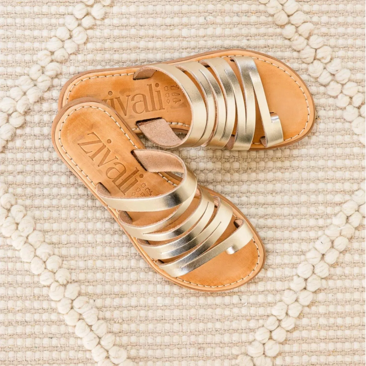 Eleni Sandal - Gold - ZV1