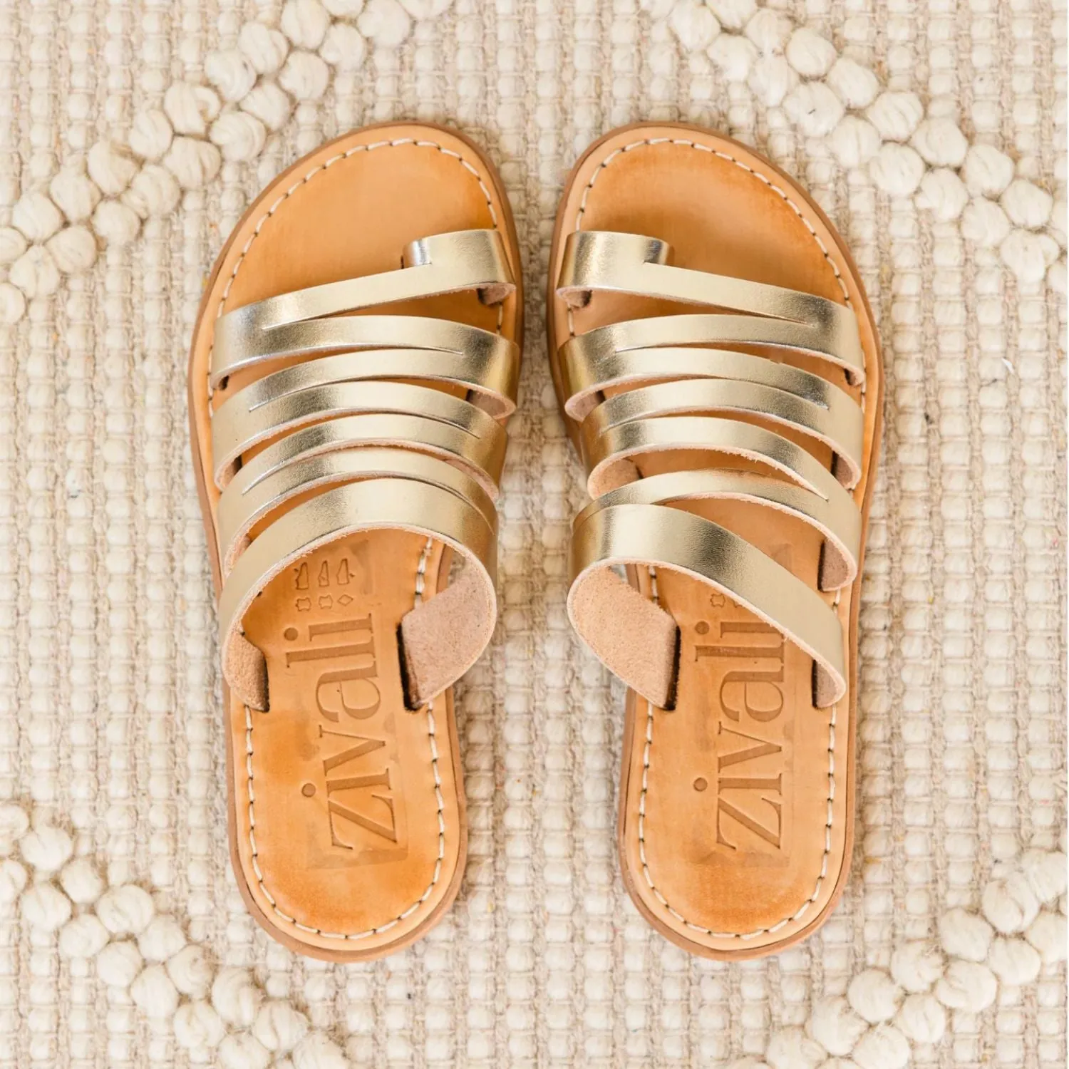 Eleni Sandal - Gold - ZV1