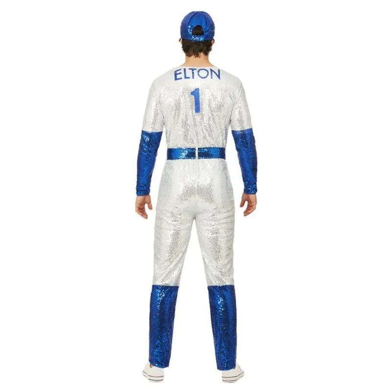 Elton John Deluxe Sequin Baseball Costume