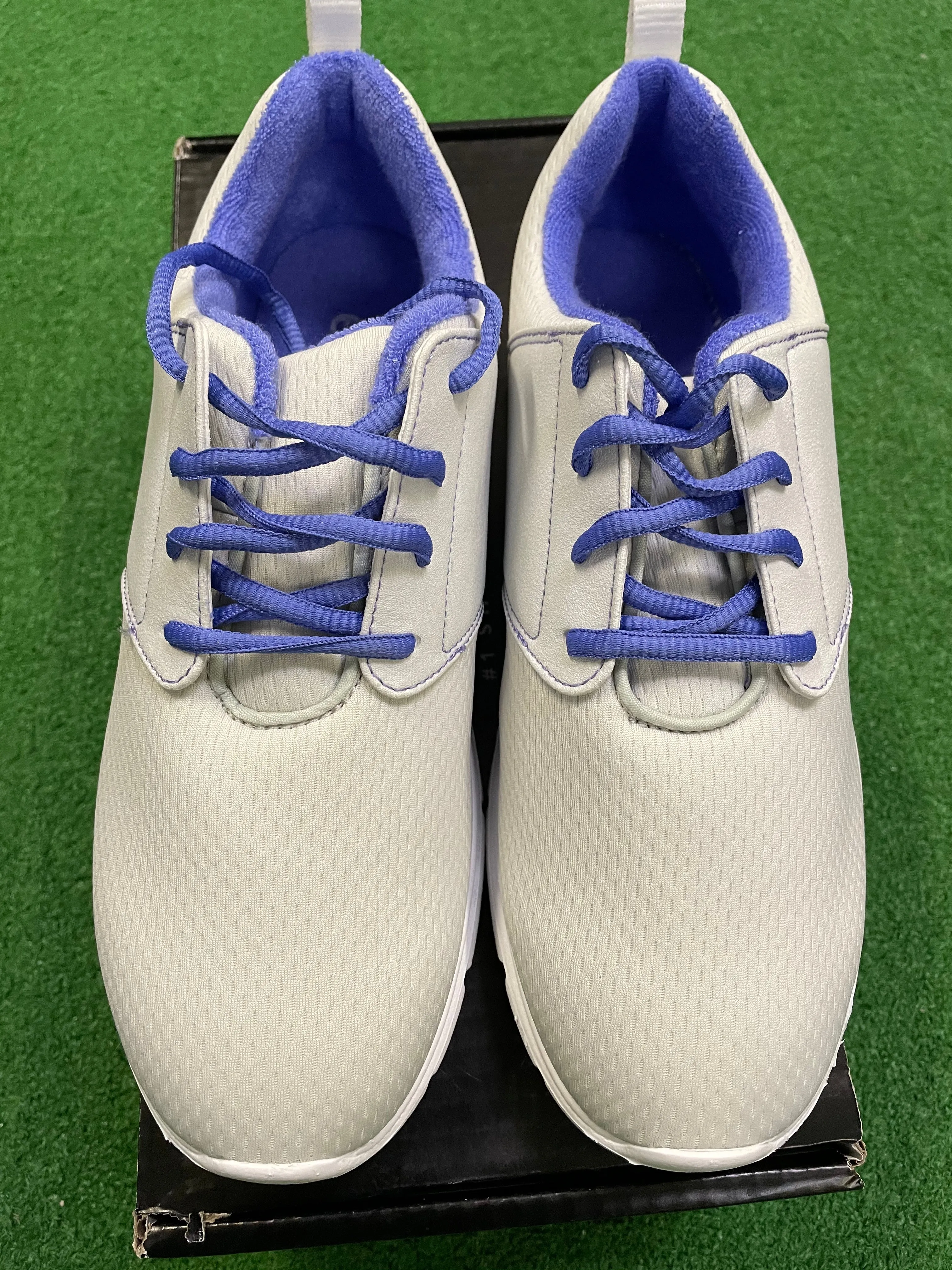 EX Shop Display Footjoy Ladies enJoy Golf Shoes 95708K / Light Grey / Size UK 6.5