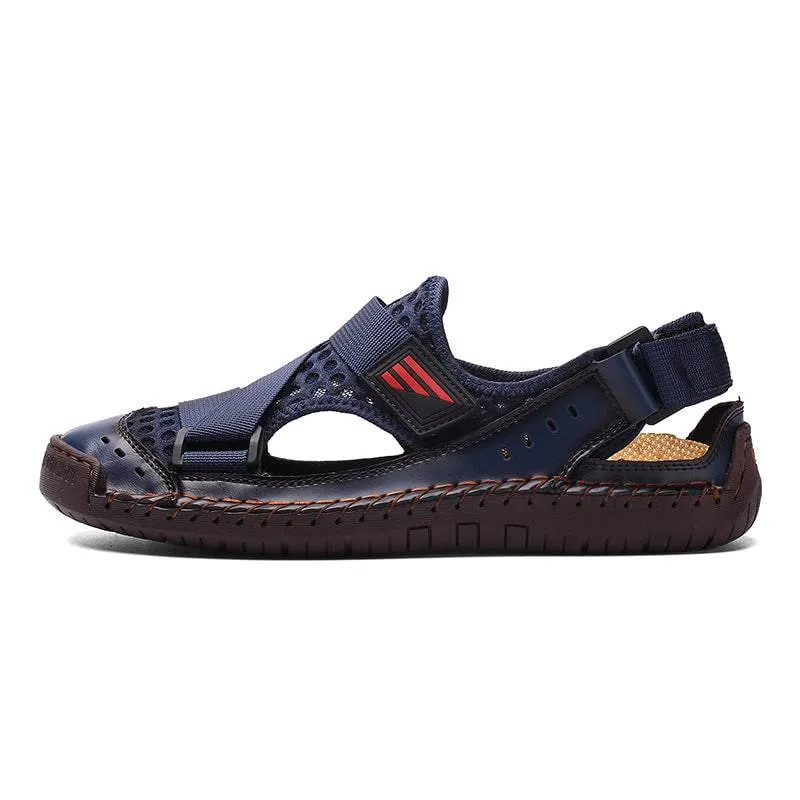 Fanyil Men's Casual Beach Breathable Plus Size Sandals