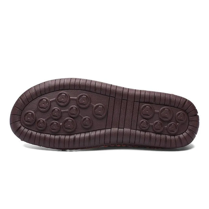 Fanyil Men's Casual Beach Breathable Plus Size Sandals