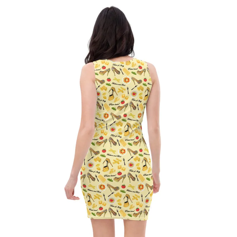 Fit Dress Margherita 'Pasta and shoes'