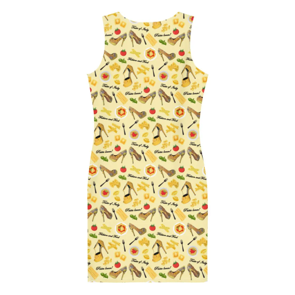 Fit Dress Margherita 'Pasta and shoes'