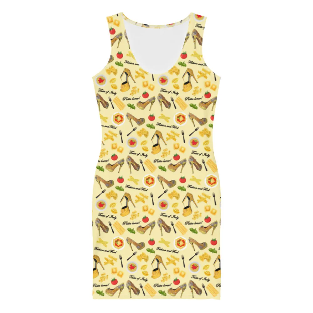 Fit Dress Margherita 'Pasta and shoes'