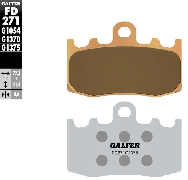 GALFER FD271G1375 HH Sintered Brake Pads