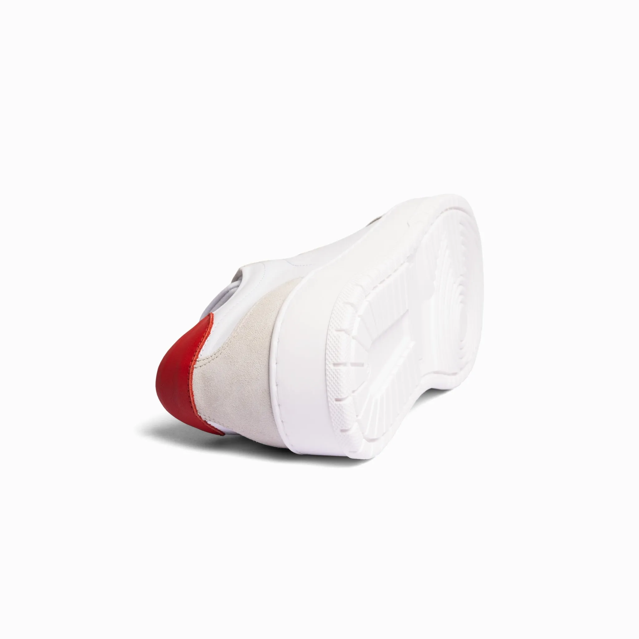 Game - Flat Leather - White Red - Man