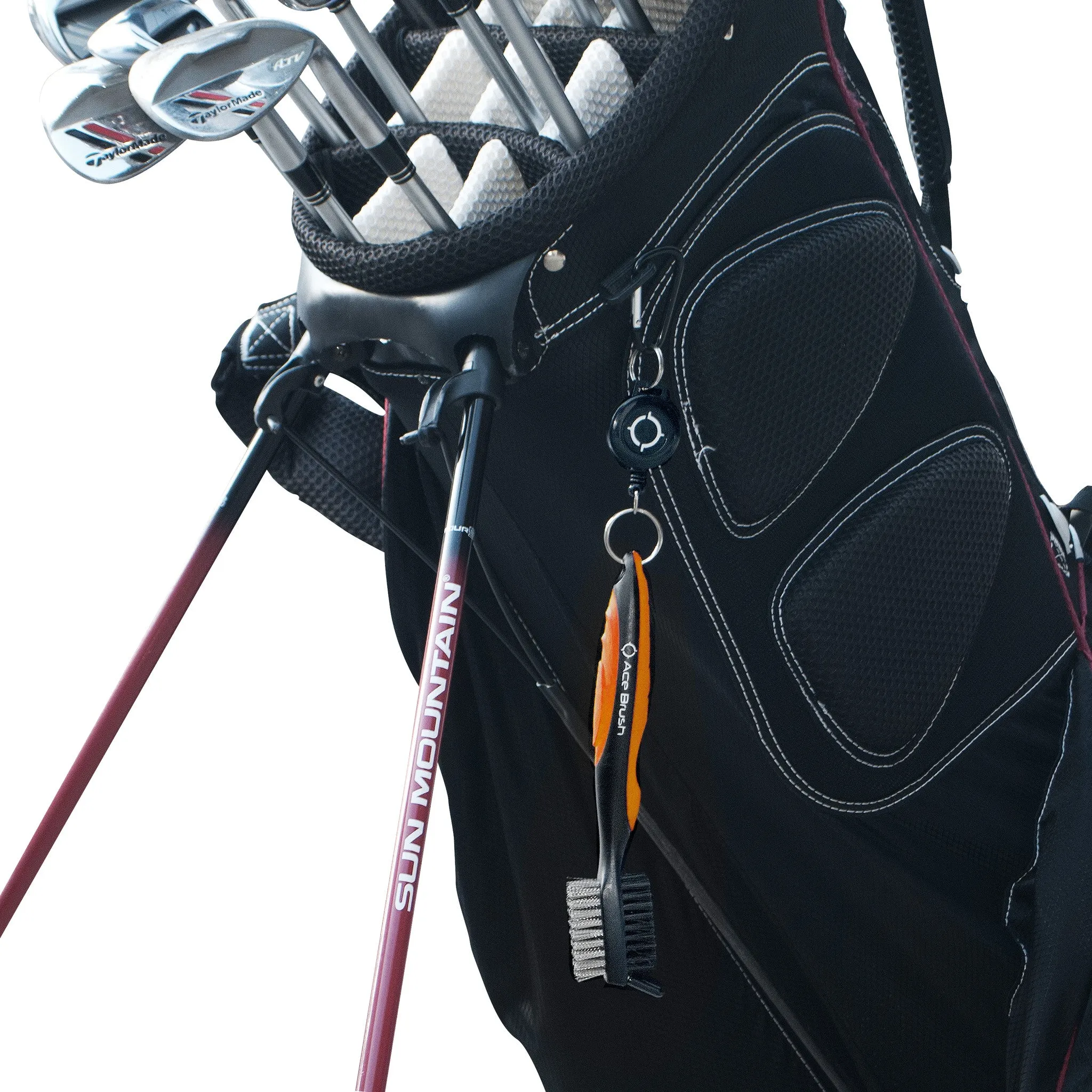 Golf Club Brush Orange
