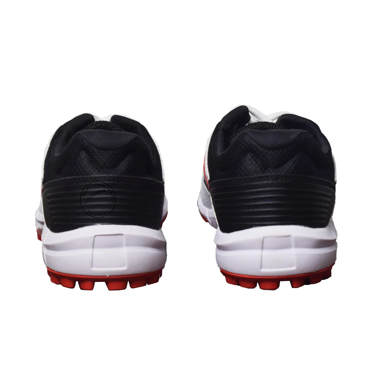 Gray Nicolls Velocity 4.0 Rubber White Red Cricket Shoes