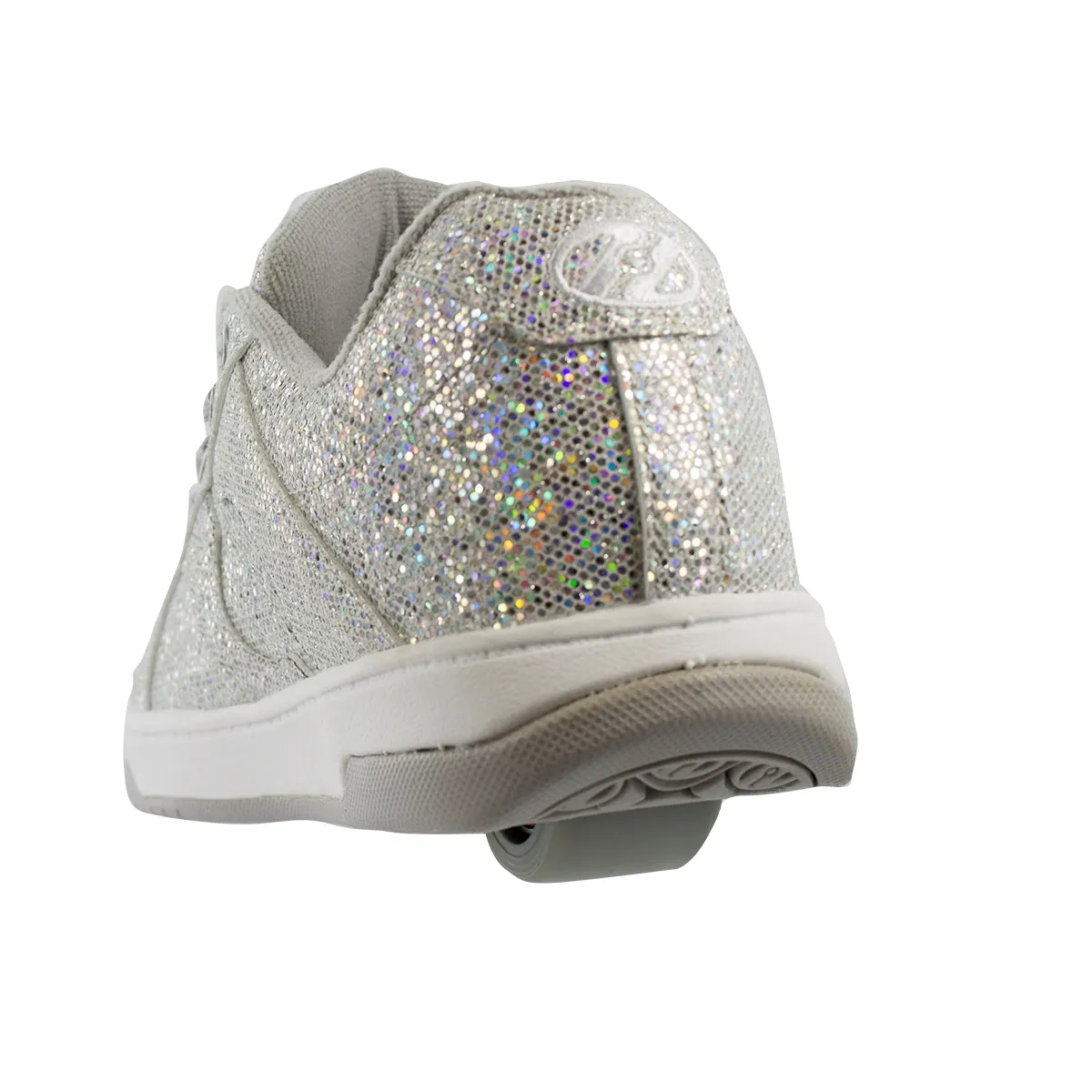 Heelys Girls Split -  Silver Disco Glitter