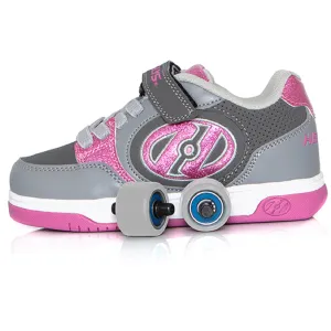 Heelys Plus X2 Grey Charcoal Pink