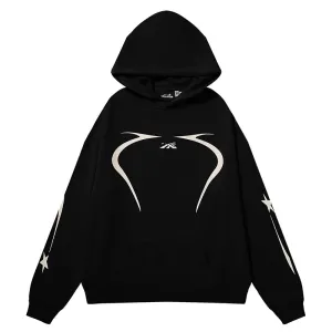 Hellstar Sports Jet Black / Red Hoodie