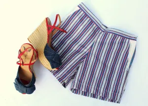Independent Looking Striped  Shorts