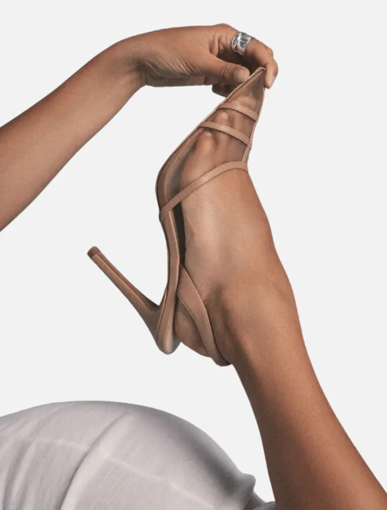 Jade Heel - Beige