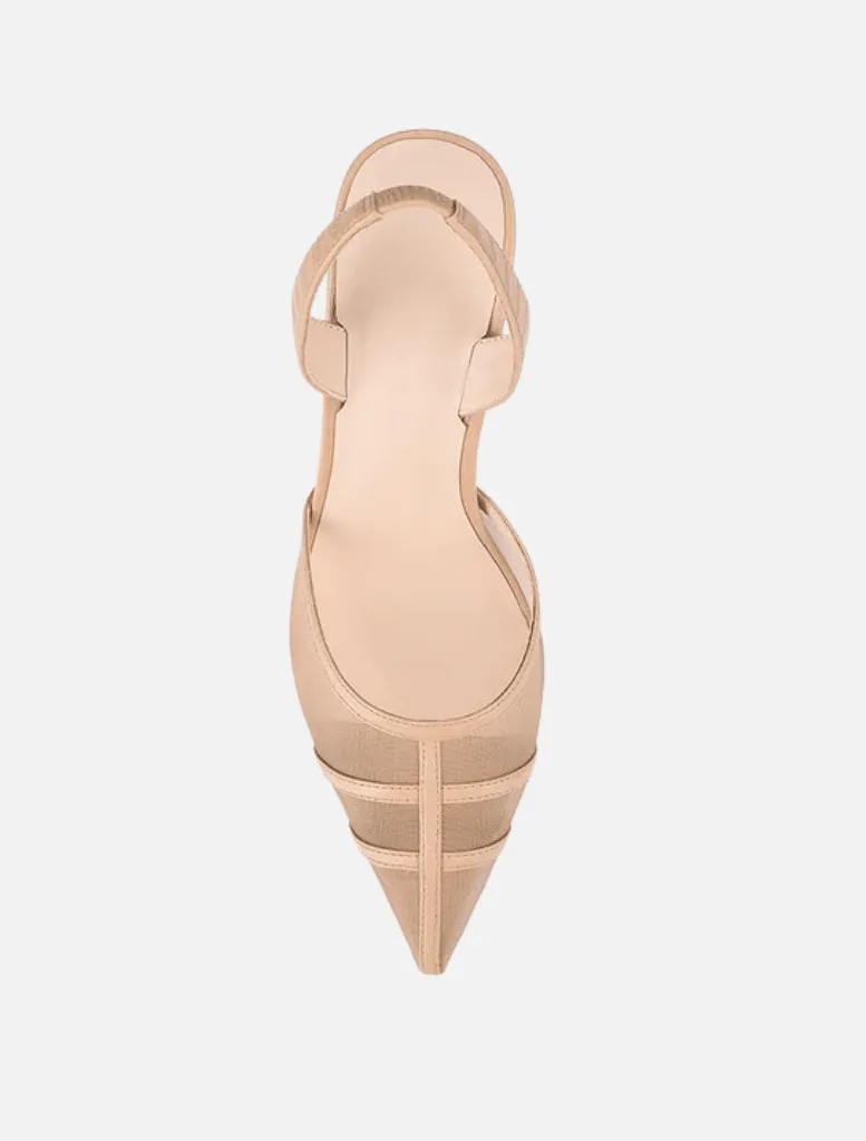 Jade Heel - Beige