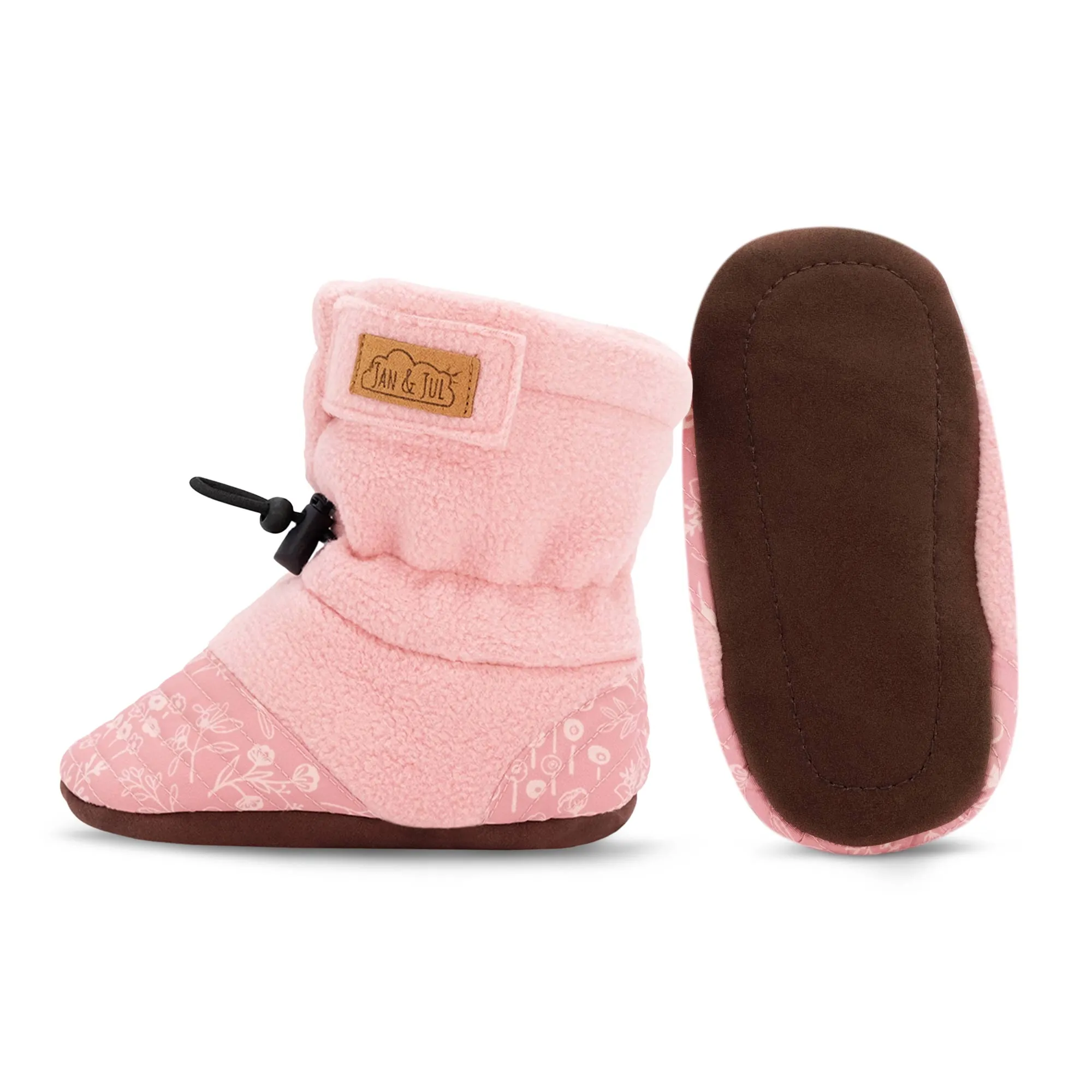 Jan & Jul Stay-Put Cozy Booties - Prairie Flowers