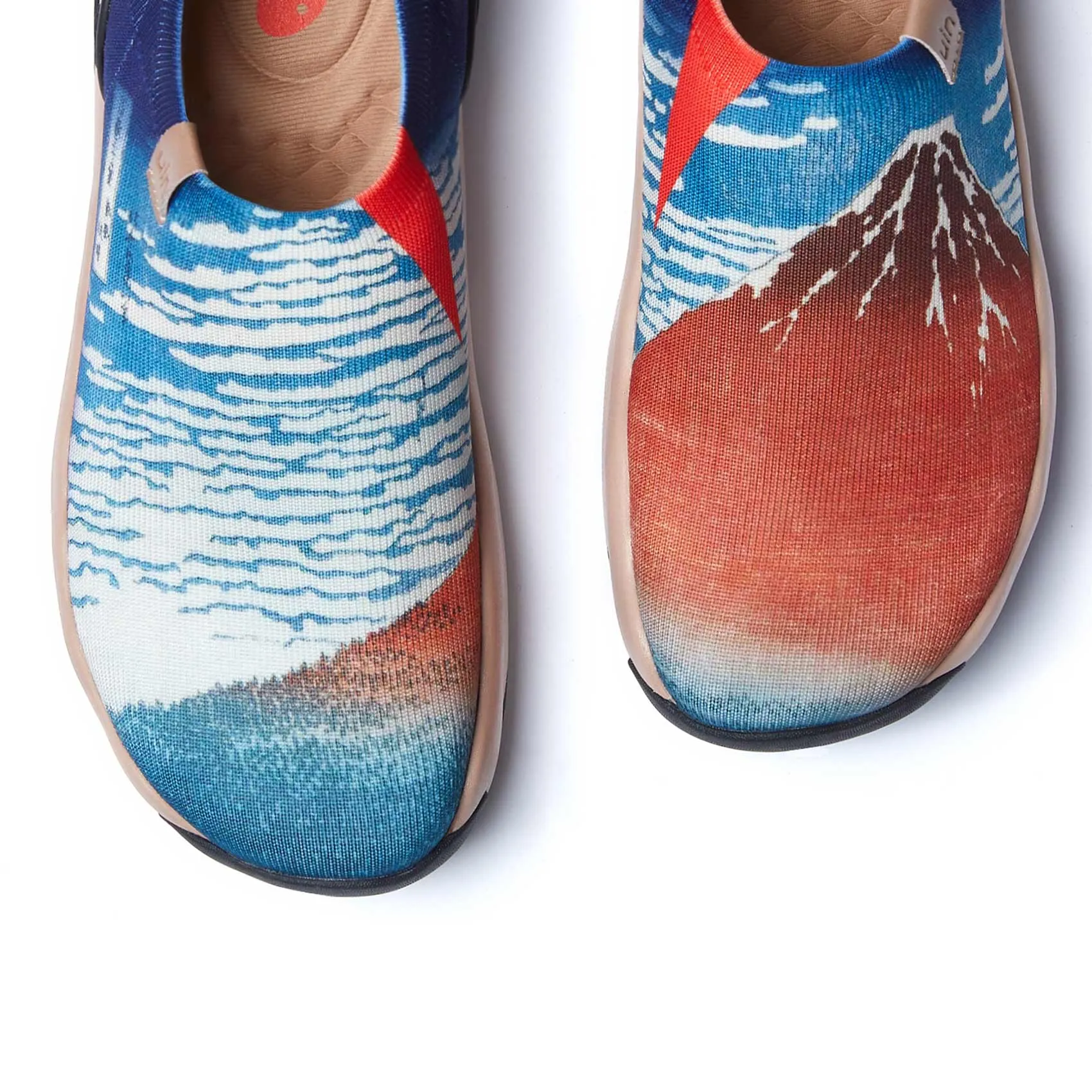 Katsushika Hokusai Red Fuji 2 Toledo XI Men