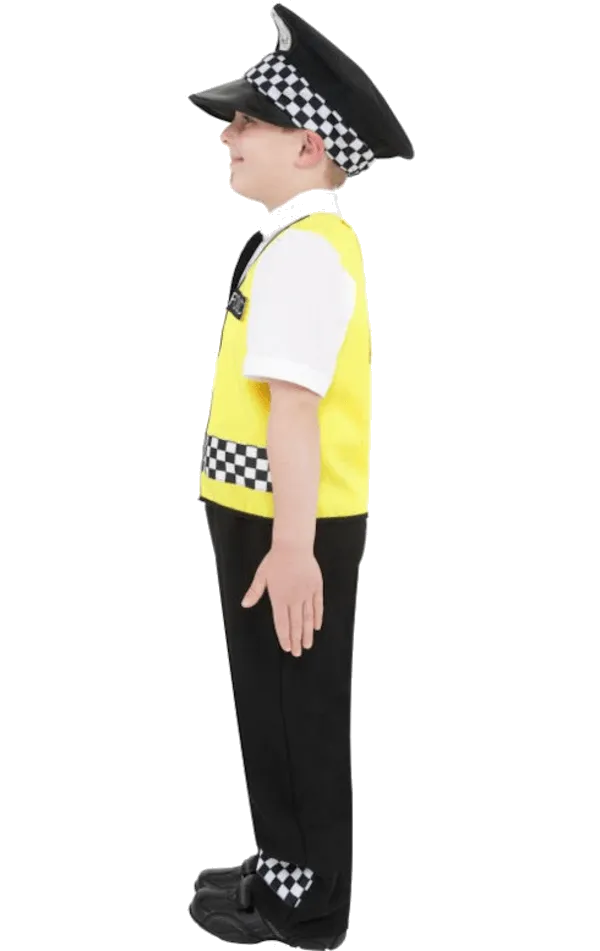 Kids Police Boy Costume