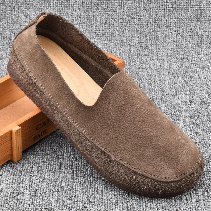 Lightweight Soft Sole Trendy Leather Shoes Loafers Pumps