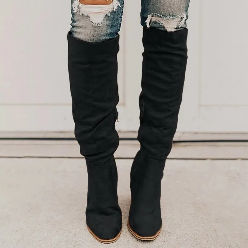 Lisette™ | Elegant Knee-Length Boots