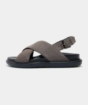 Lola Sandal - Elephant Suede